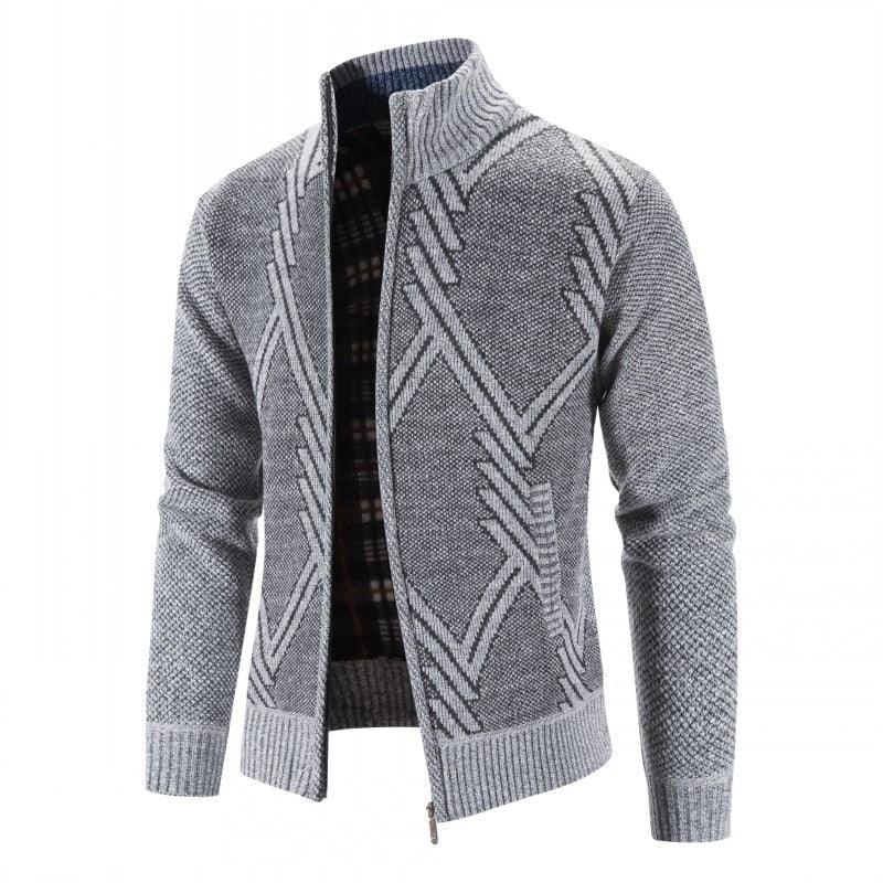 Casual Slim Fit Fleece Jacket