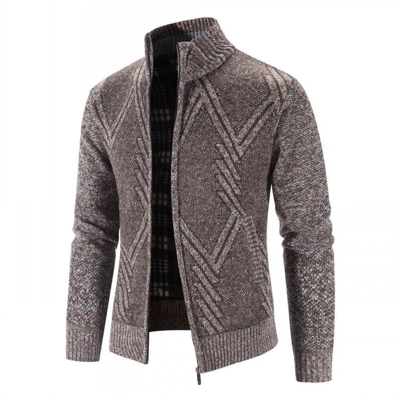 Casual Slim Fit Fleece Jacket