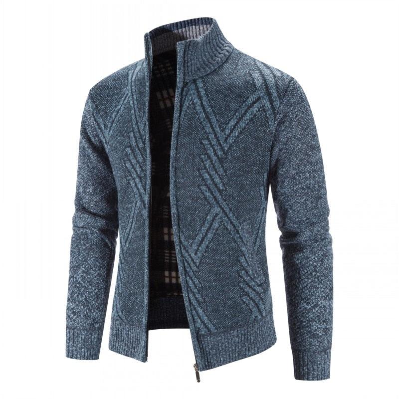 Casual Slim Fit Fleece Jacket