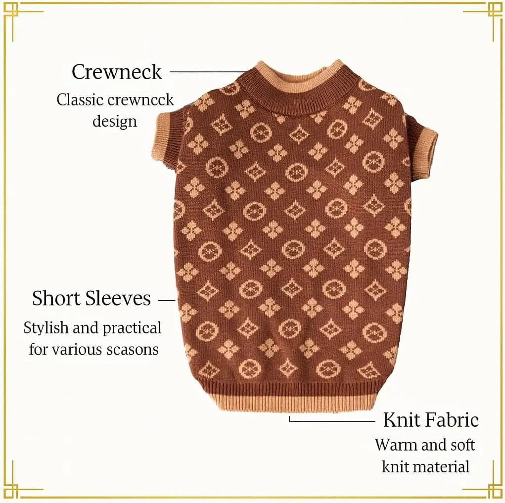 Luxury Knit Dog Sweater