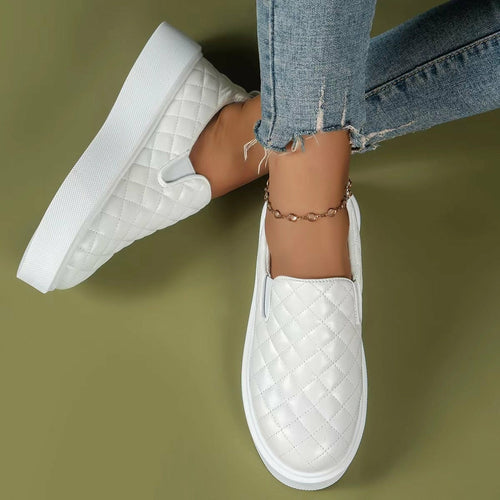Slip-On Casual Platform Loafers