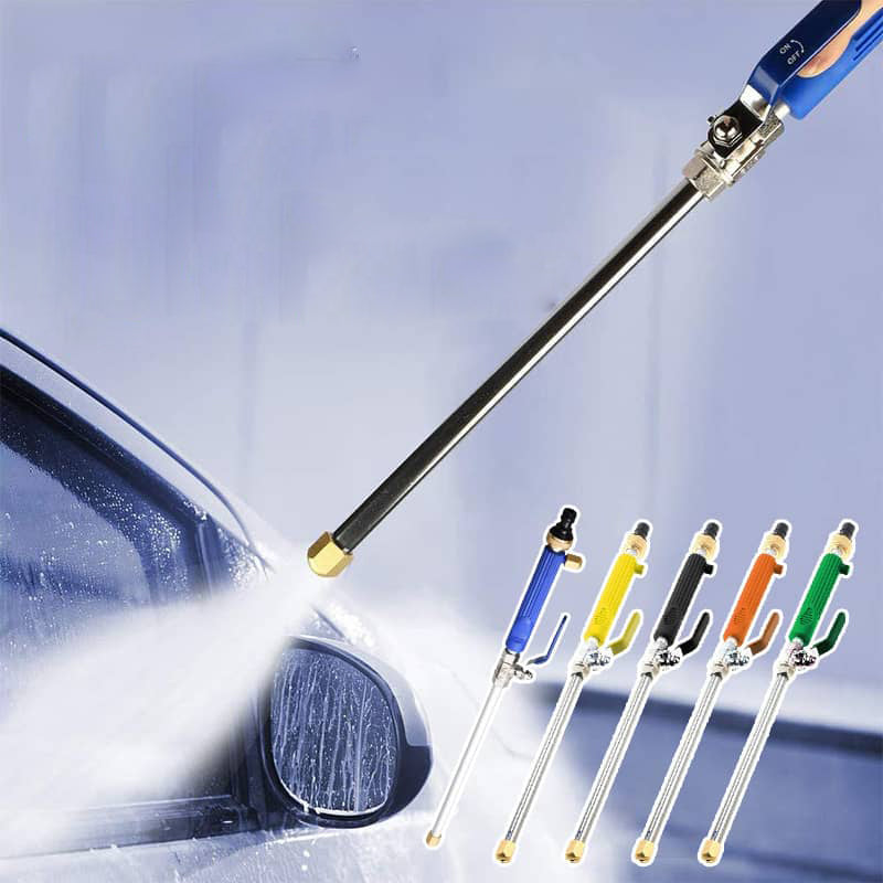 2-in-1 High-Pressure Jet Washer & Garden Hose Nozzle
