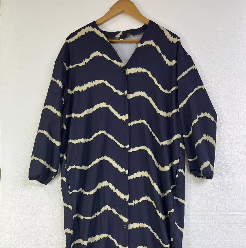 Women's Summer Cardigan Long Dress – Retro Art Classical Style