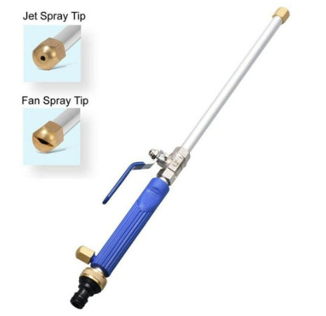 2-in-1 High-Pressure Jet Washer & Garden Hose Nozzle