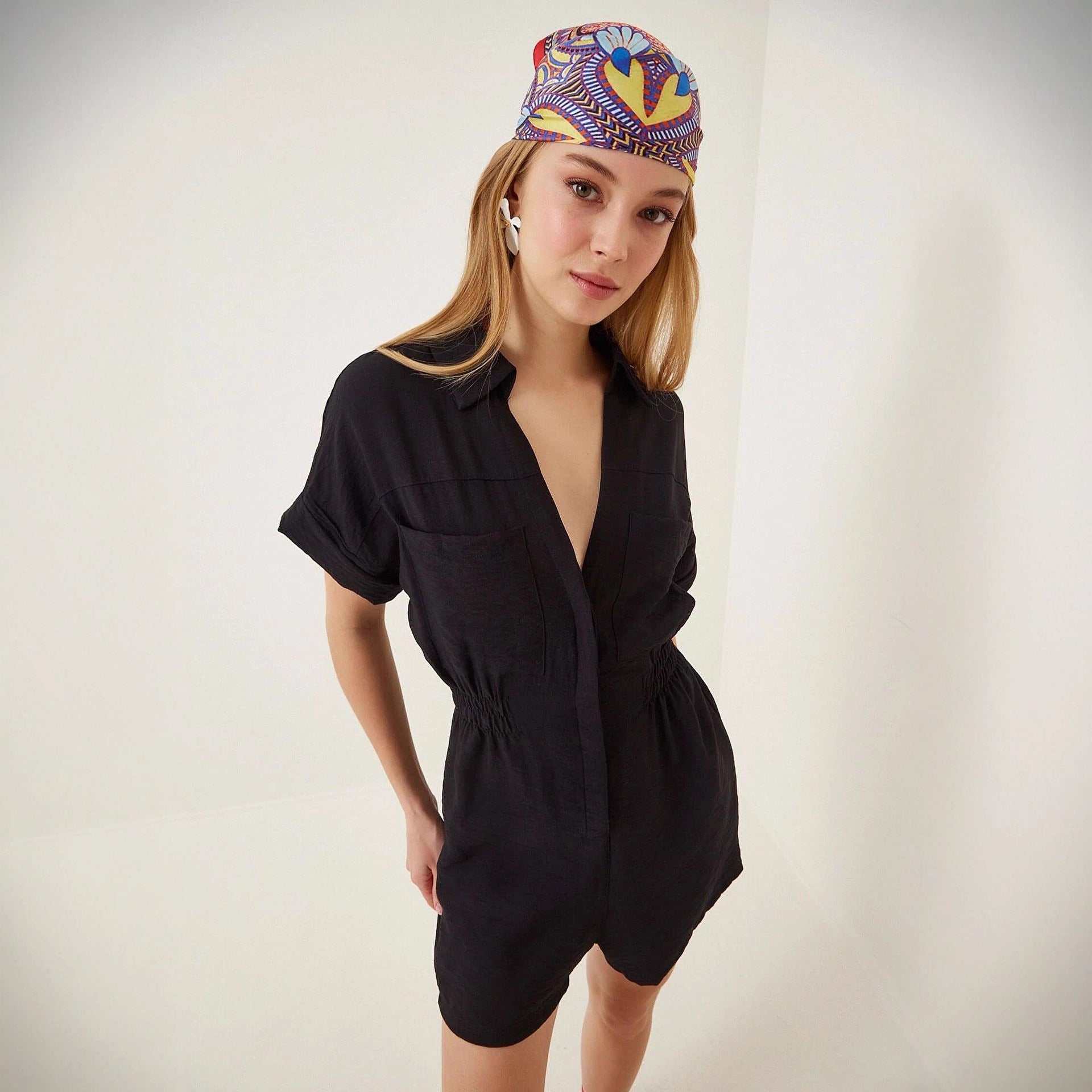 Cotton Linen Jumpsuit