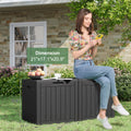 35 Gallon Outdoor Resin Storage Box