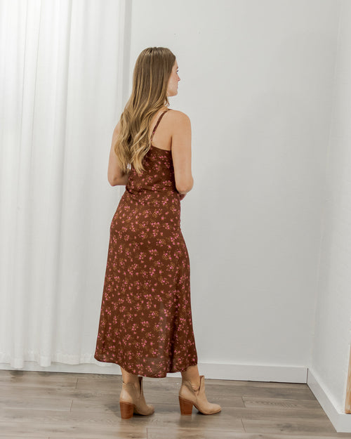 Midi-Kleid mit Knopfleiste