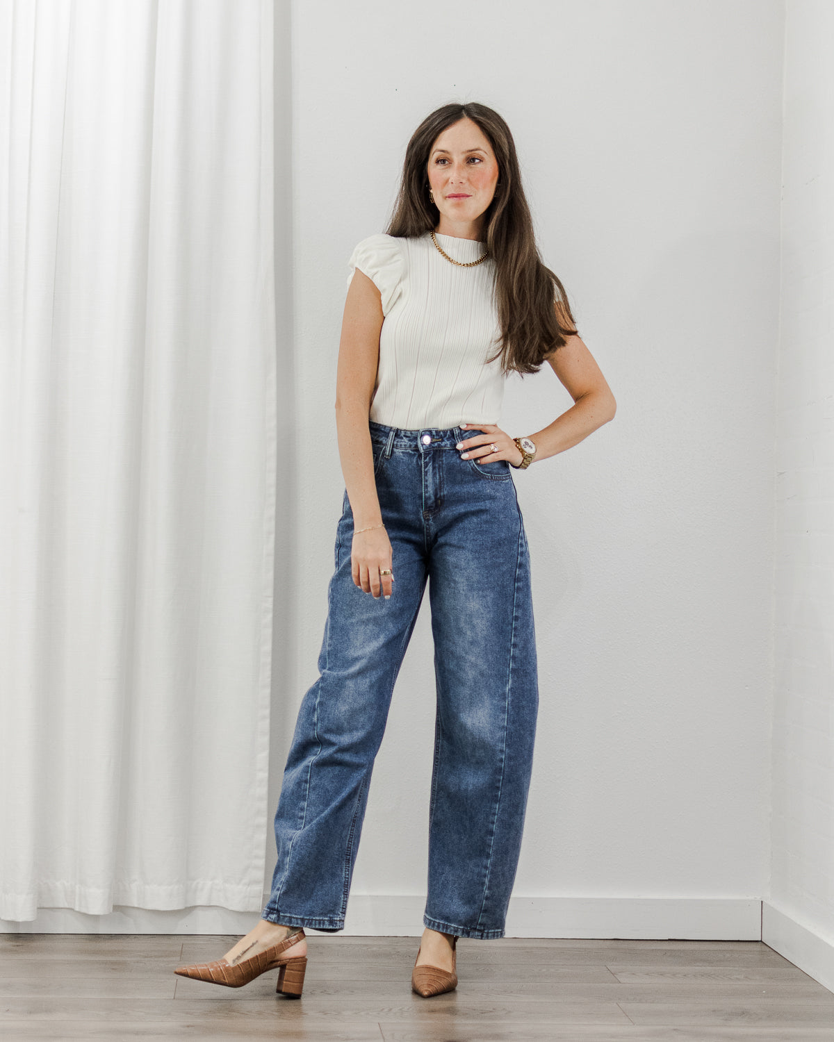 Austen Puff Sleeve Top