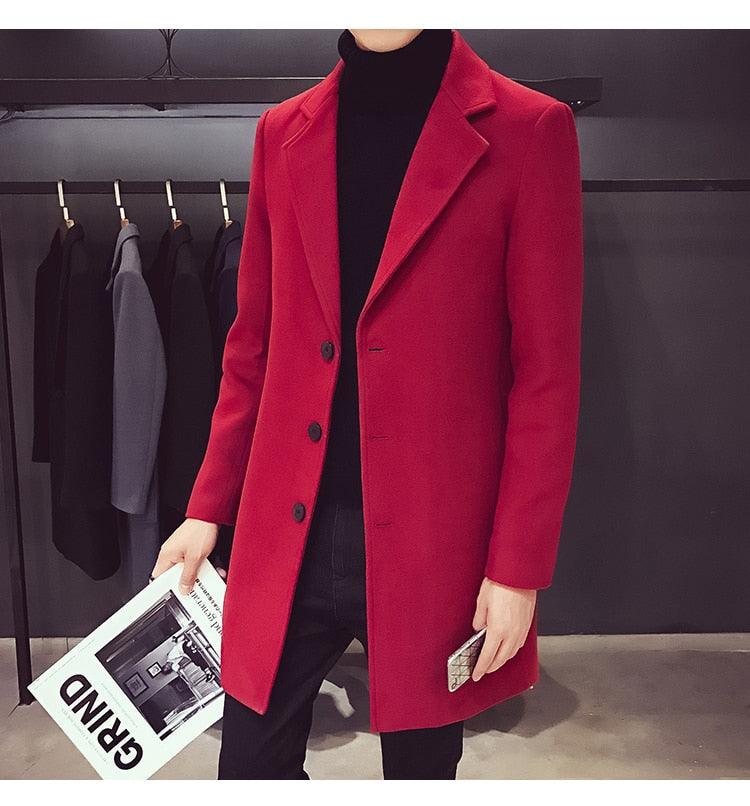 Fashion Men Trench Coat