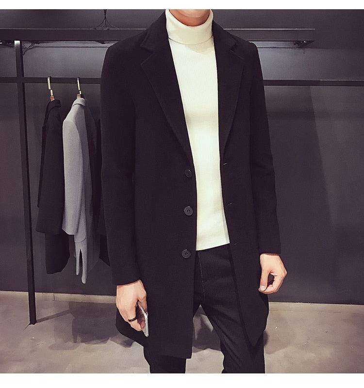 Fashion Men Trench Coat