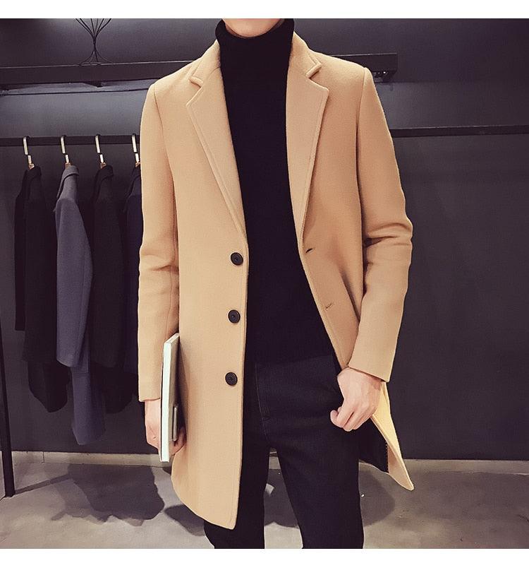 Fashion Men Trench Coat