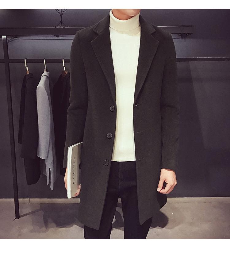 Fashion Men Trench Coat