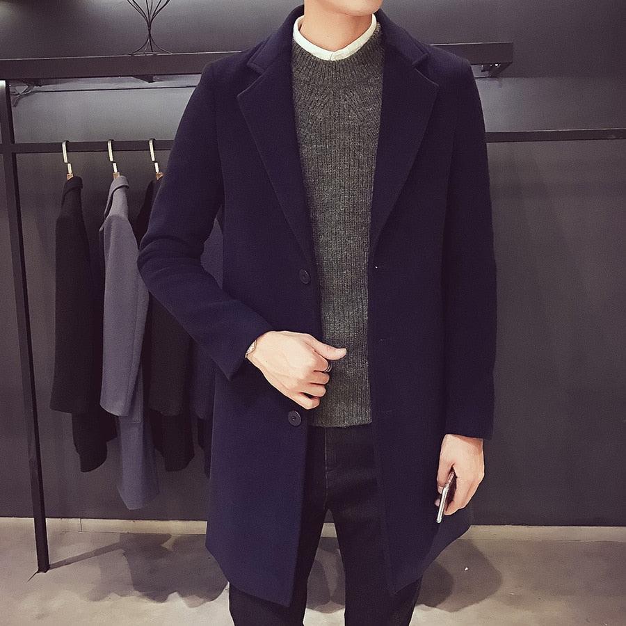Fashion Men Trench Coat