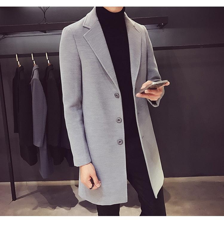 Fashion Men Trench Coat