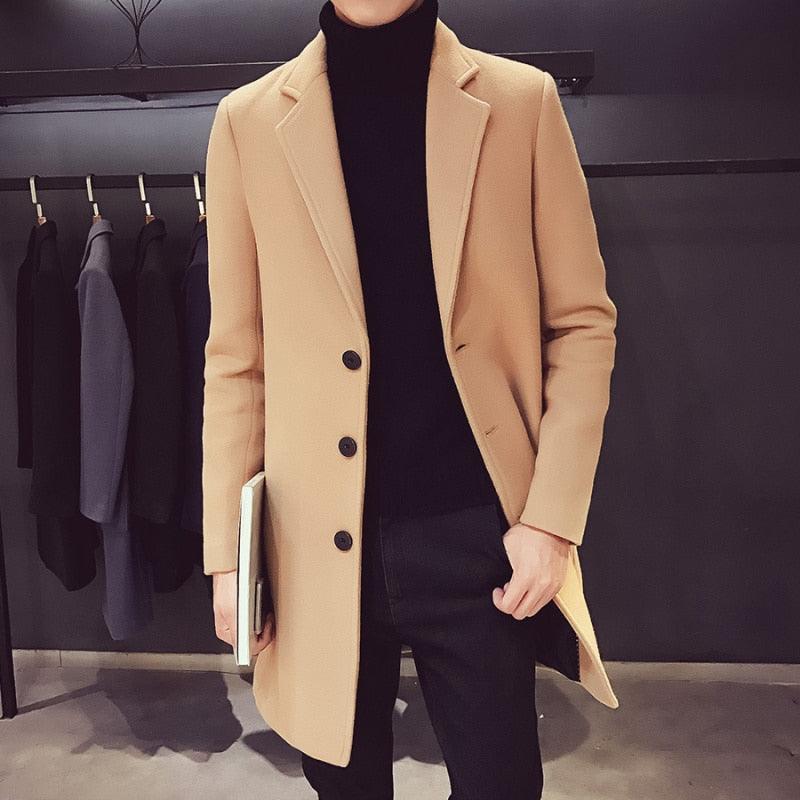 Fashion Men Trench Coat
