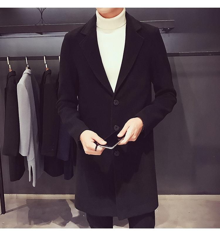 Fashion Men Trench Coat