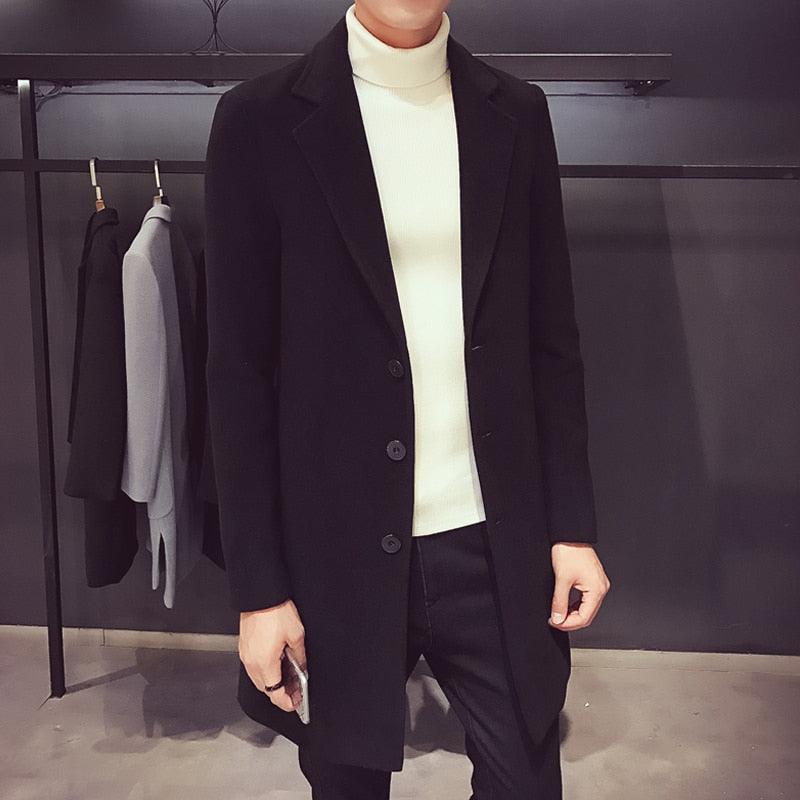 Fashion Men Trench Coat