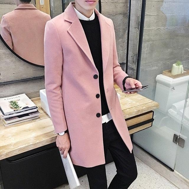Fashion Men Trench Coat