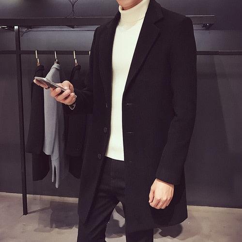 Fashion Men Trench Coat