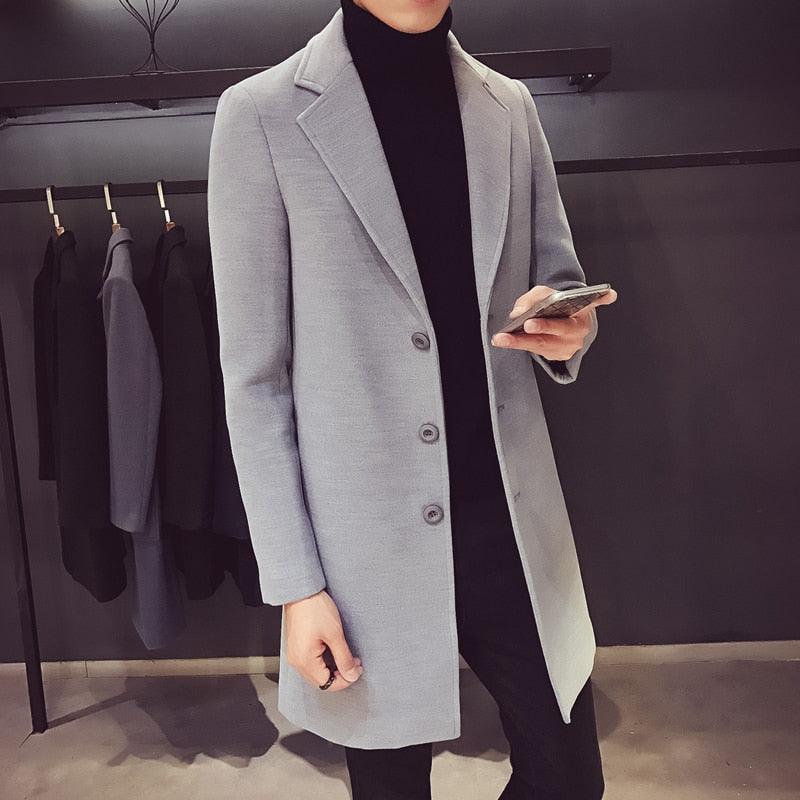 Fashion Men Trench Coat