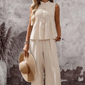 Women's Two-Piece Summer Set – Top & Pants