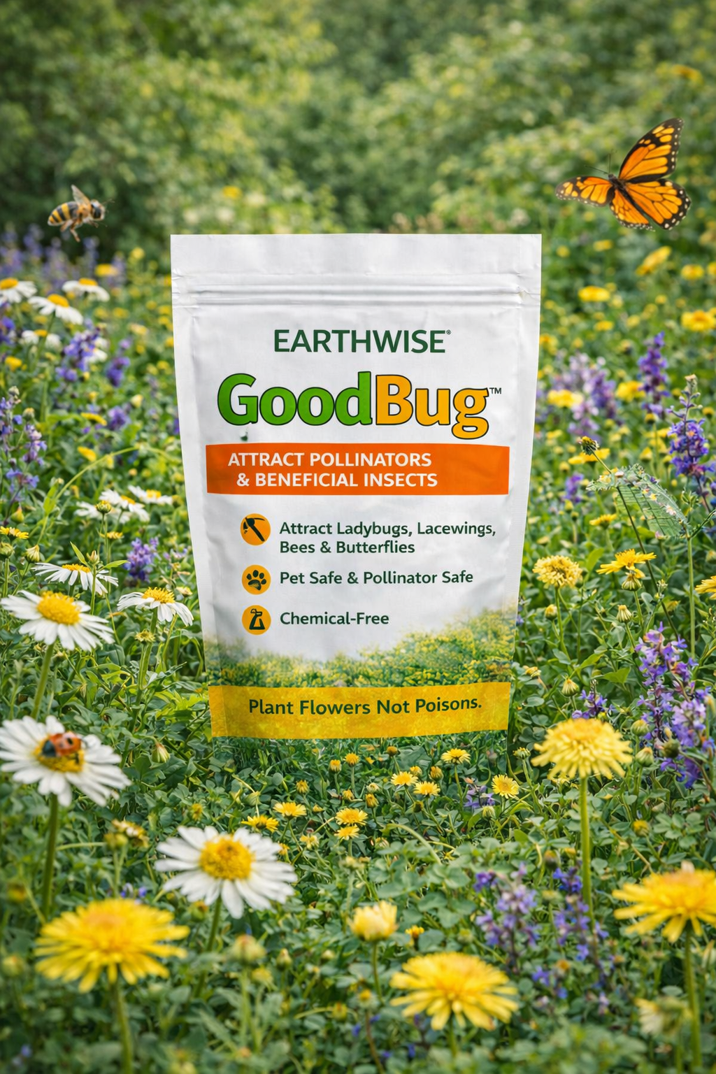 GoodBug™ Wildflower Mix A Natural Way to Fight Garden Pests—Without Chemicals