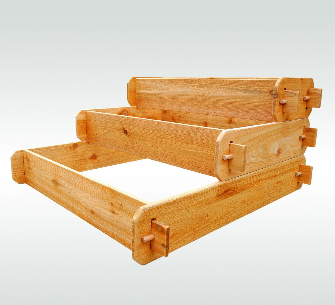Timberlane Raised Garden Bed Kit 3 Tiered