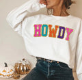Howdy Shirt w/ Glitter Print