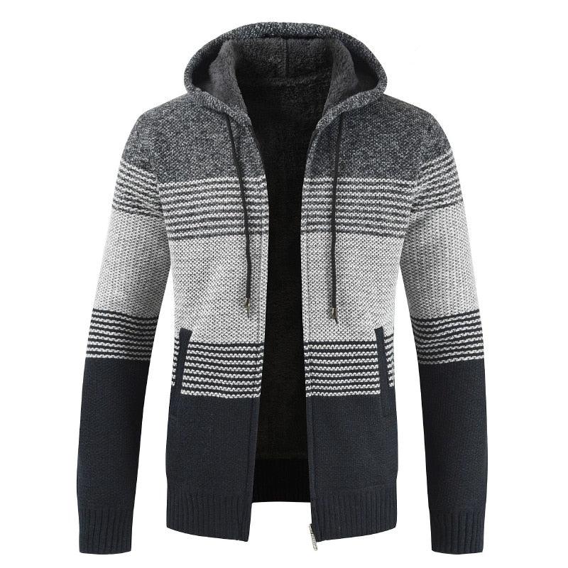 Casual Slim Fit Fleece Jacket