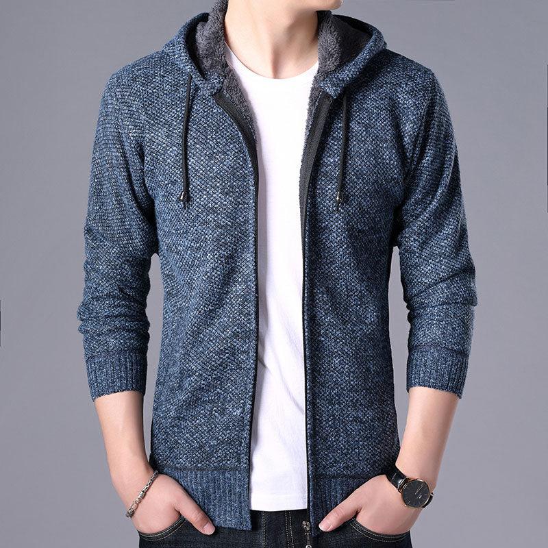 Casual Slim Fit Fleece Jacket