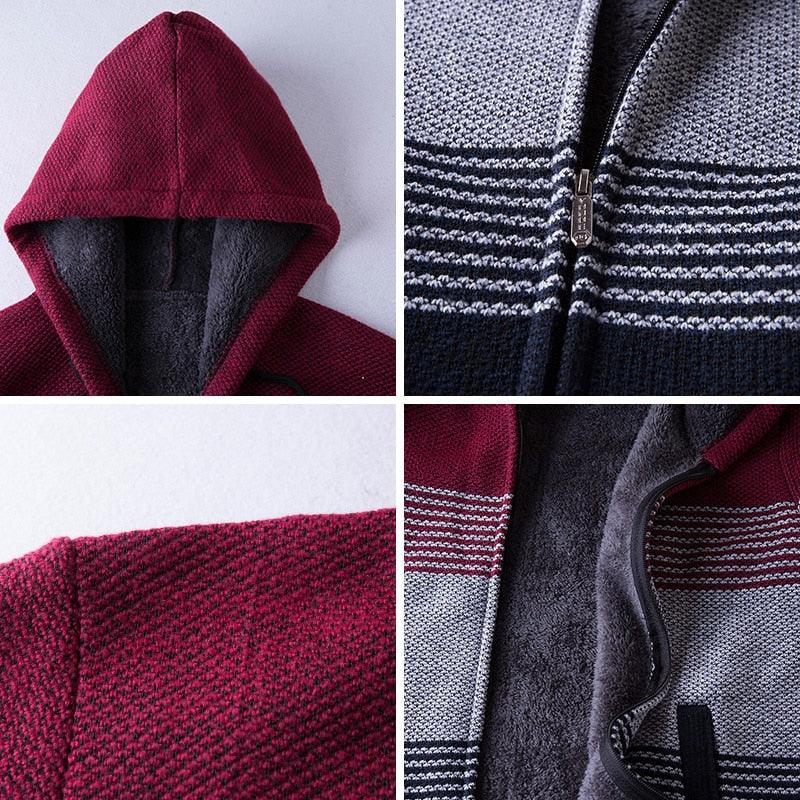 Casual Slim Fit Fleece Jacket