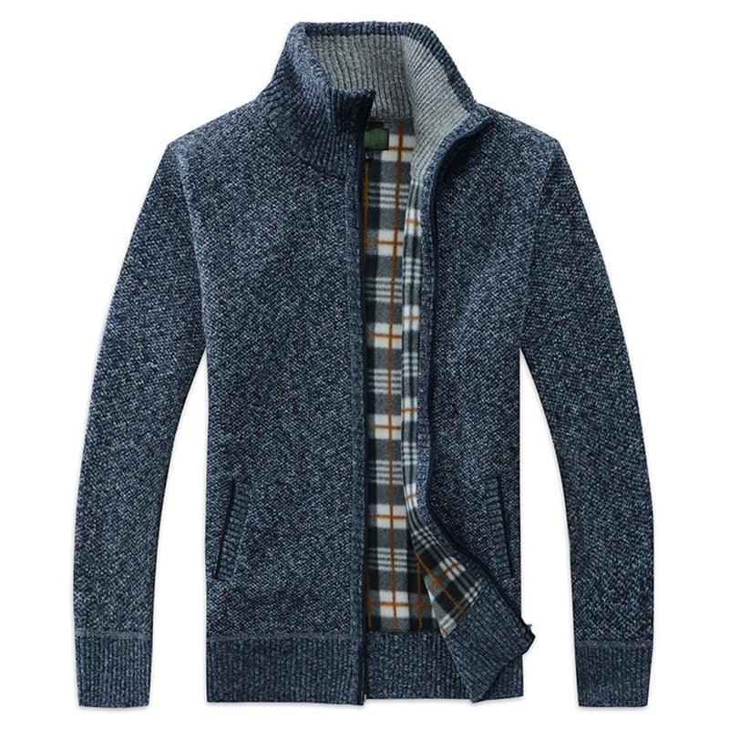 Casual Slim Fit Fleece Jacket