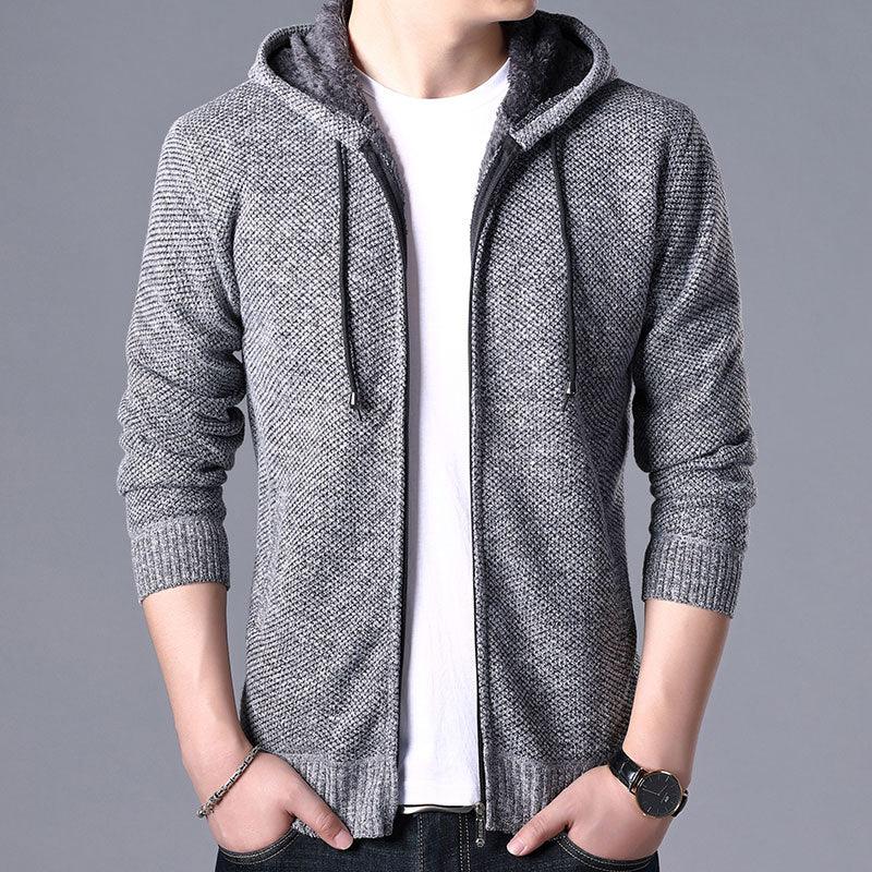 Casual Slim Fit Fleece Jacket