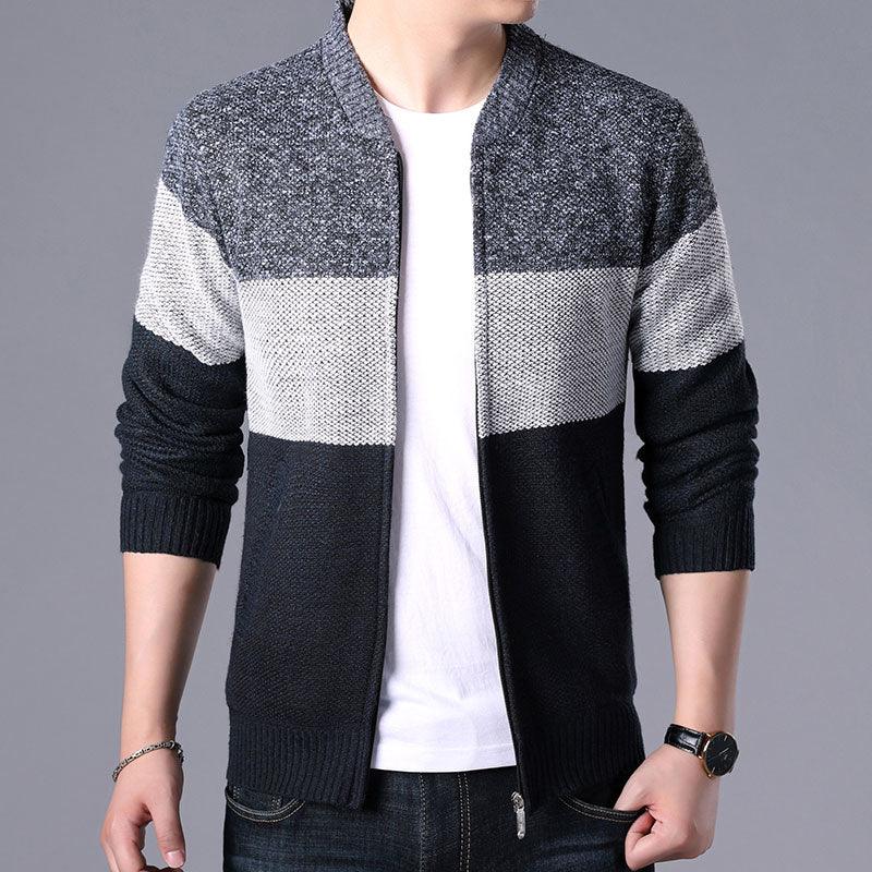 Casual Slim Fit Fleece Jacket