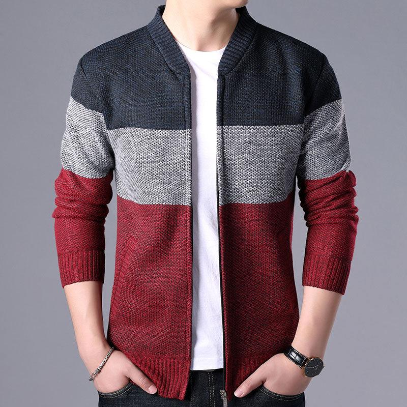 Casual Slim Fit Fleece Jacket