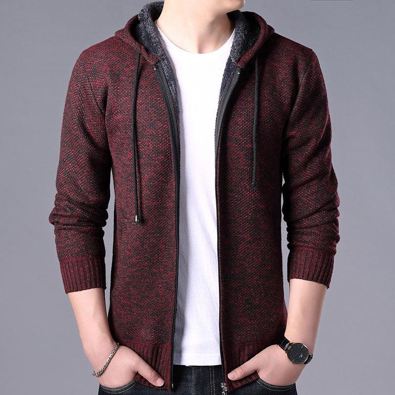 Casual Slim Fit Fleece Jacket