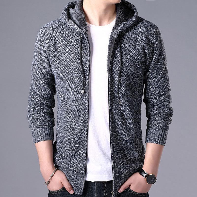 Casual Slim Fit Fleece Jacket