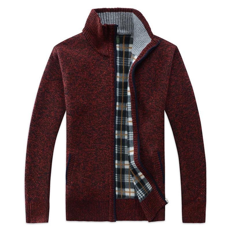Casual Slim Fit Fleece Jacket