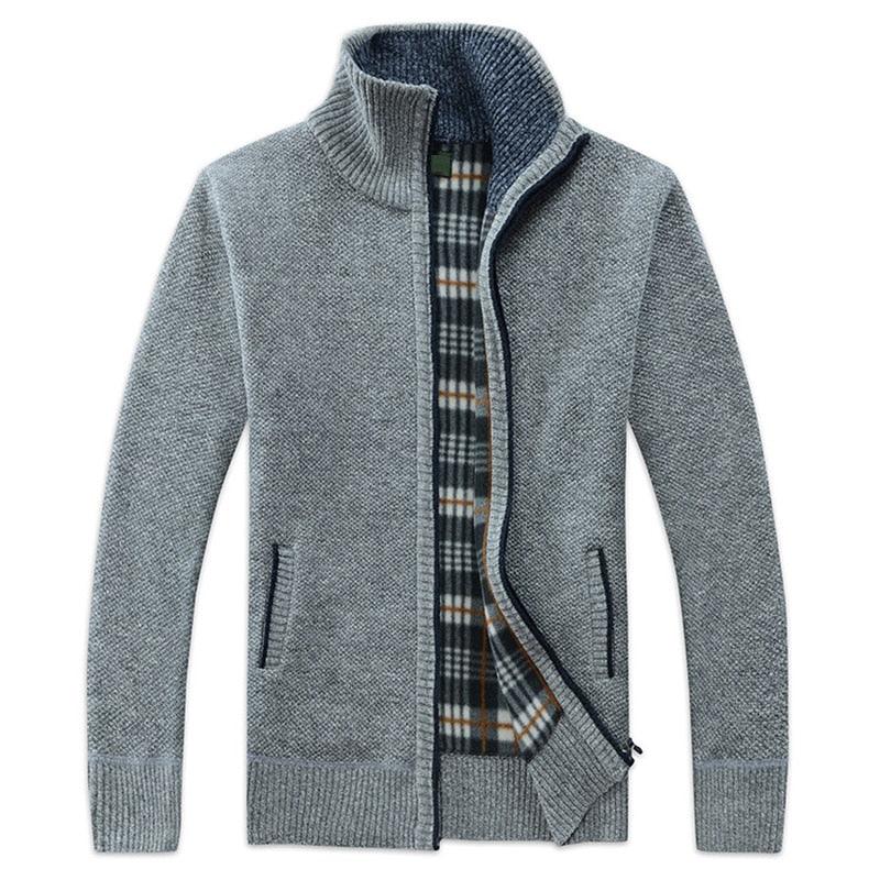 Casual Slim Fit Fleece Jacket