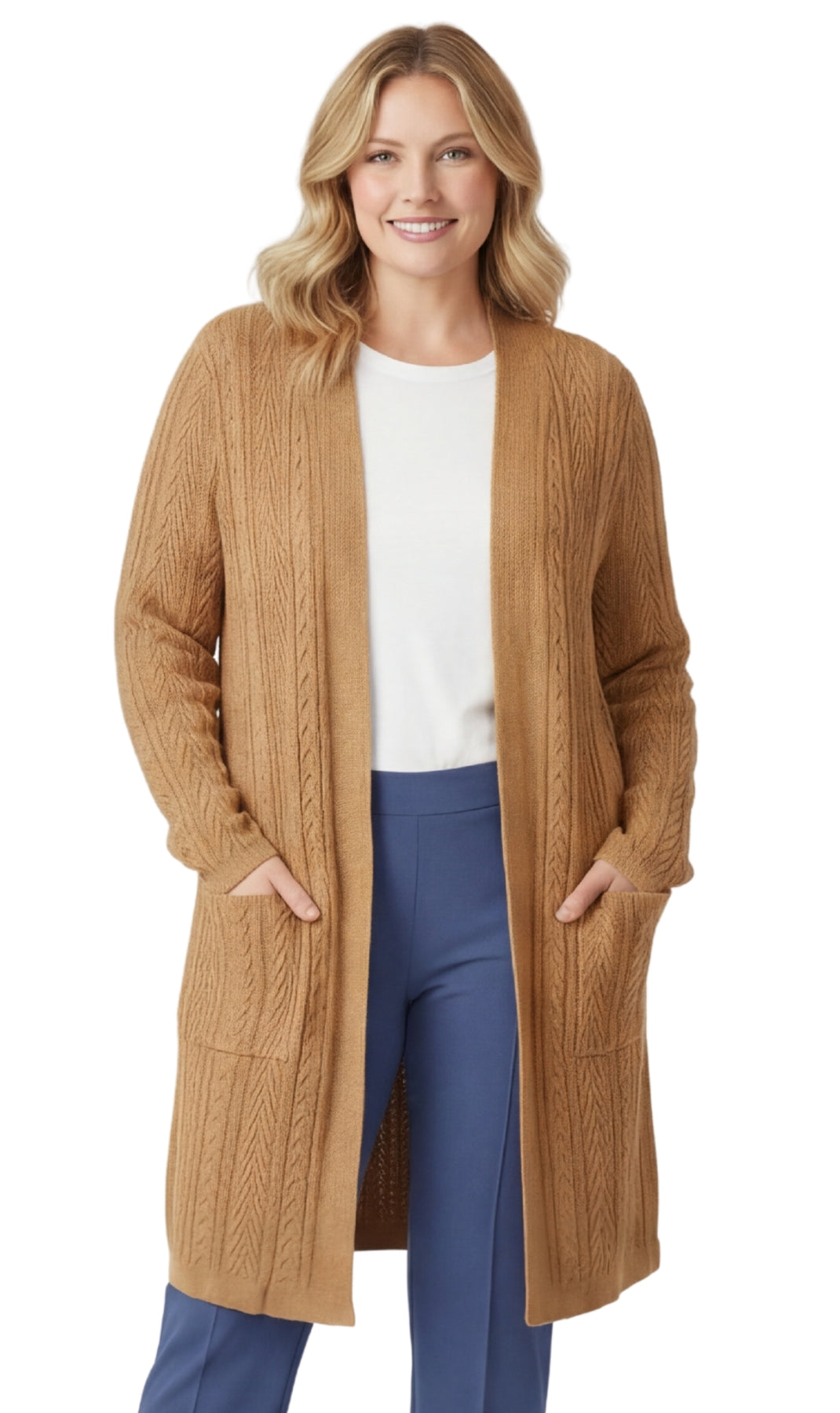 Damenpullover mit Taschen