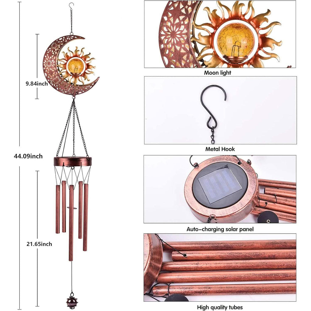 Solar Garden Wind Chime