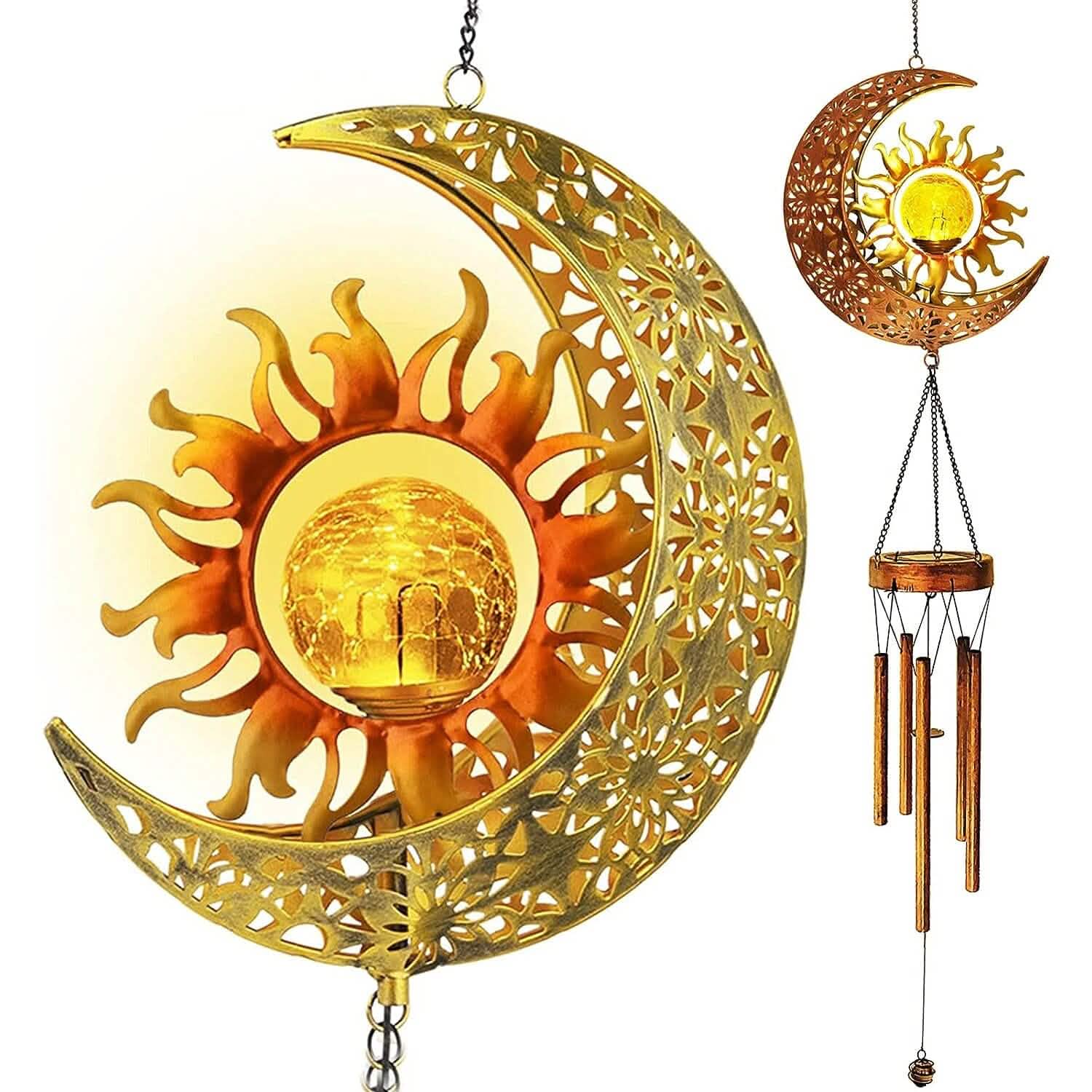 Solar Garden Wind Chime