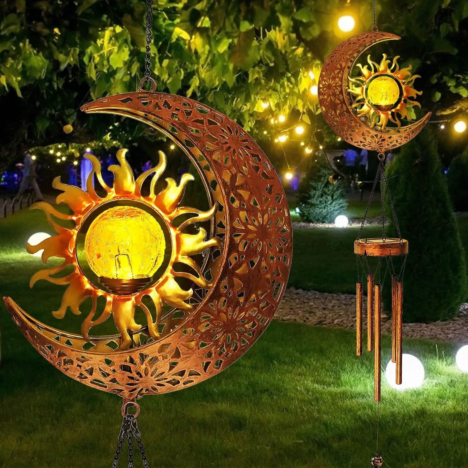 Solar Garden Wind Chime