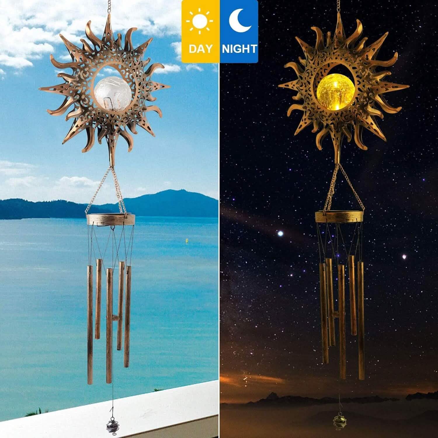 Sun Solar Wind Chimes