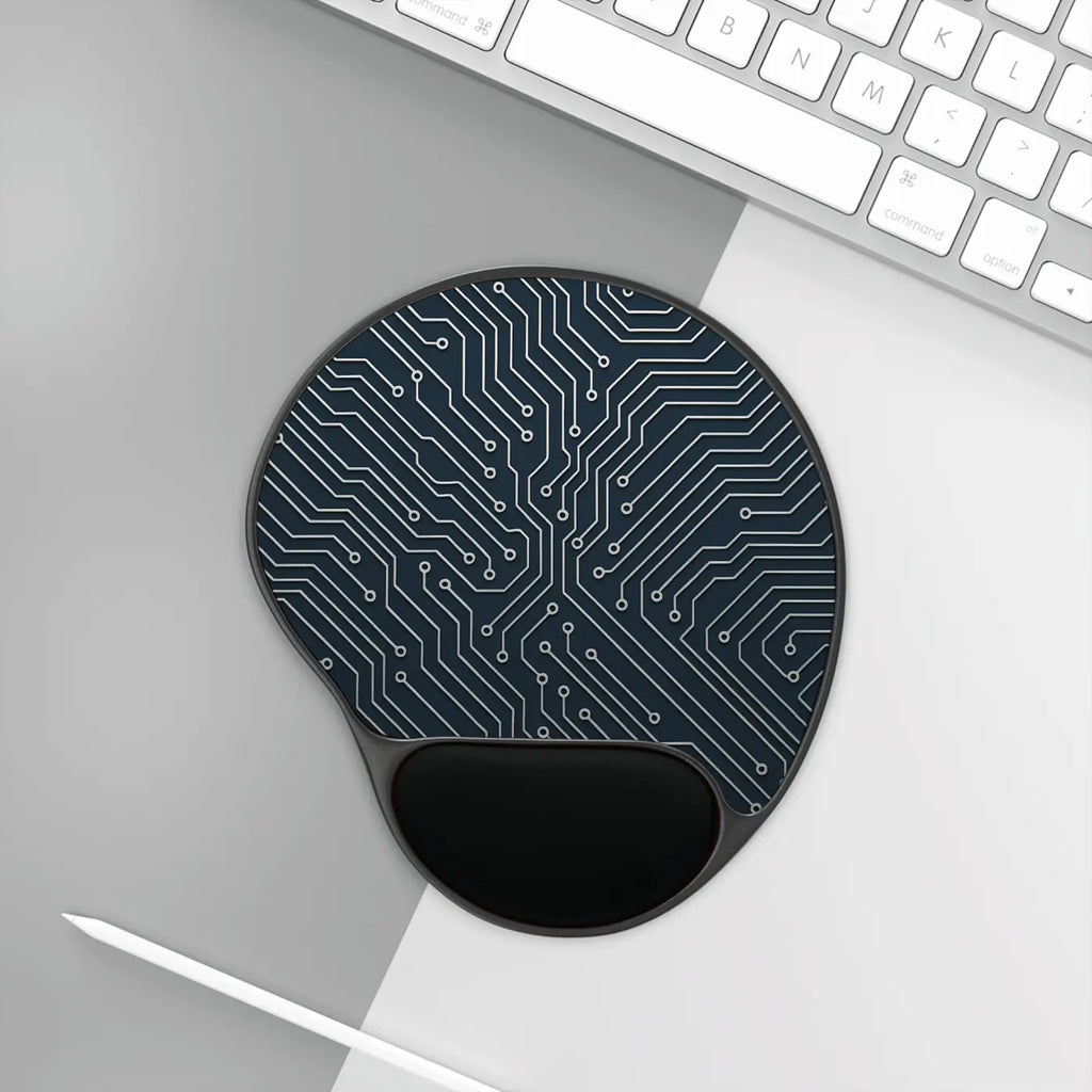 Memory Foam Mouse Pad - Ergonomic Wrist Support