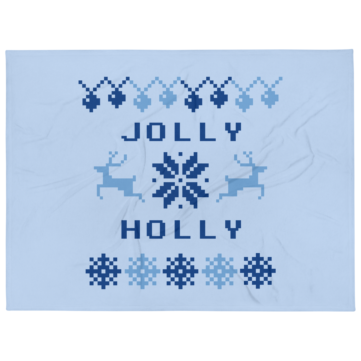 Jolly Holly Christmas Blanket