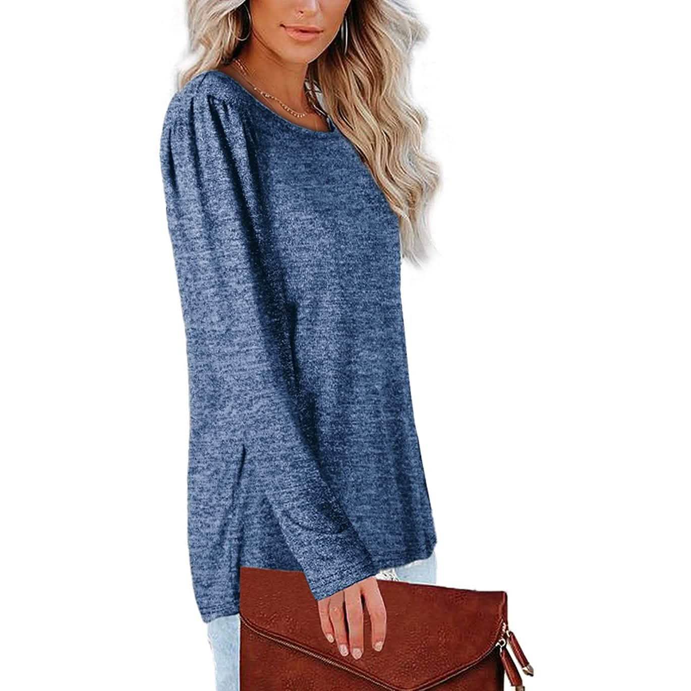 Women Petal Sleeve Casual Top