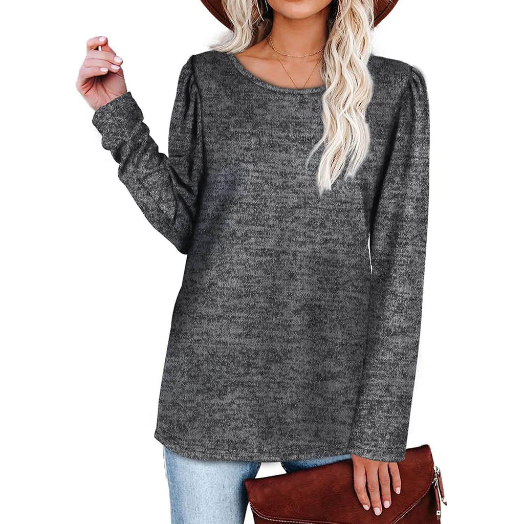 Women Petal Sleeve Casual Top