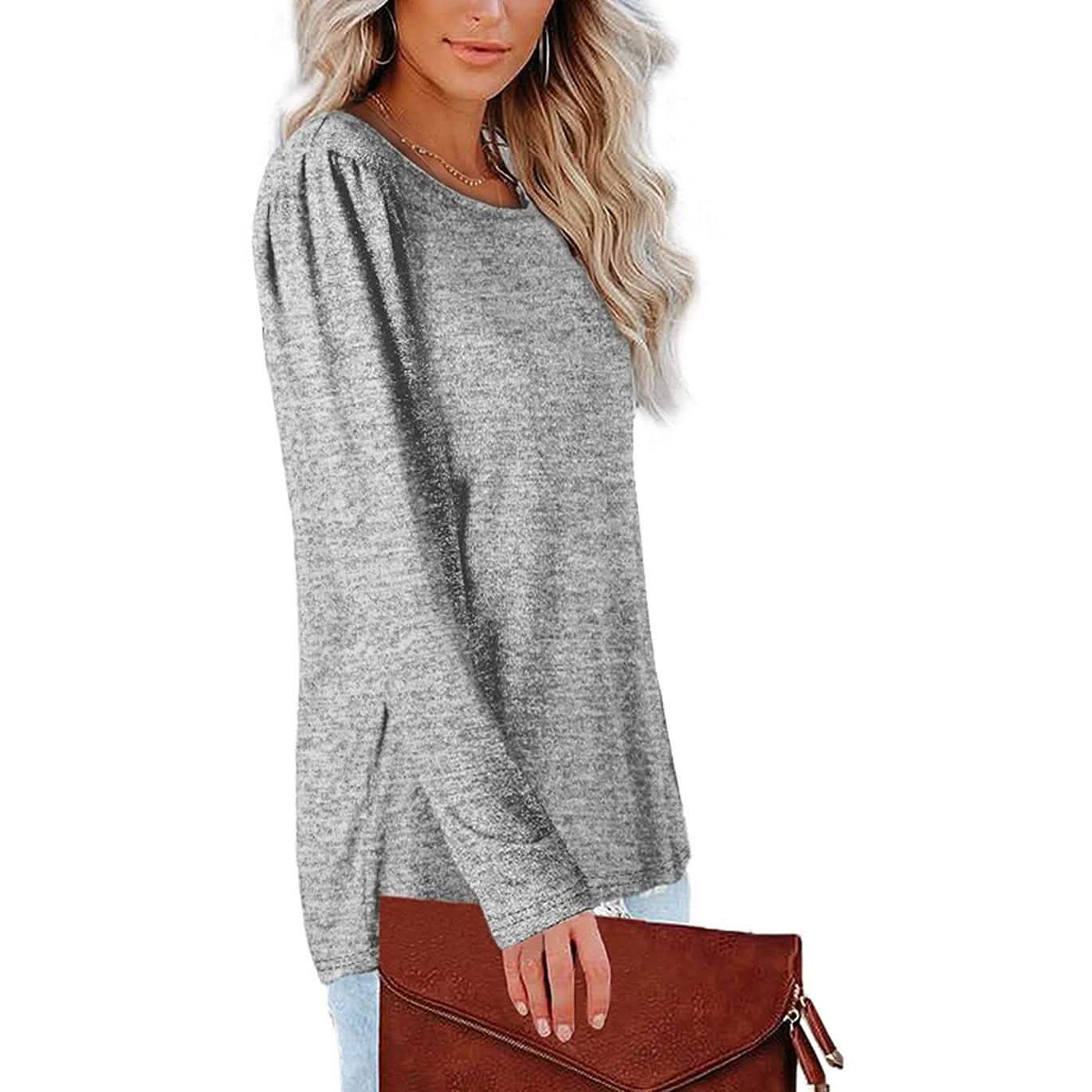 Women Petal Sleeve Casual Top