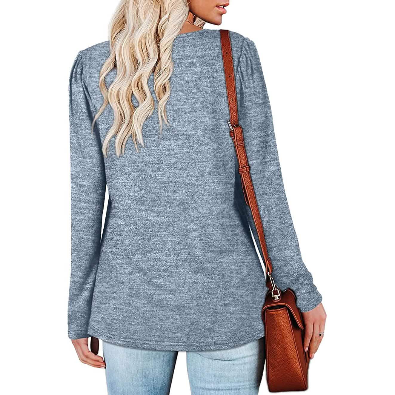 Women Petal Sleeve Casual Top